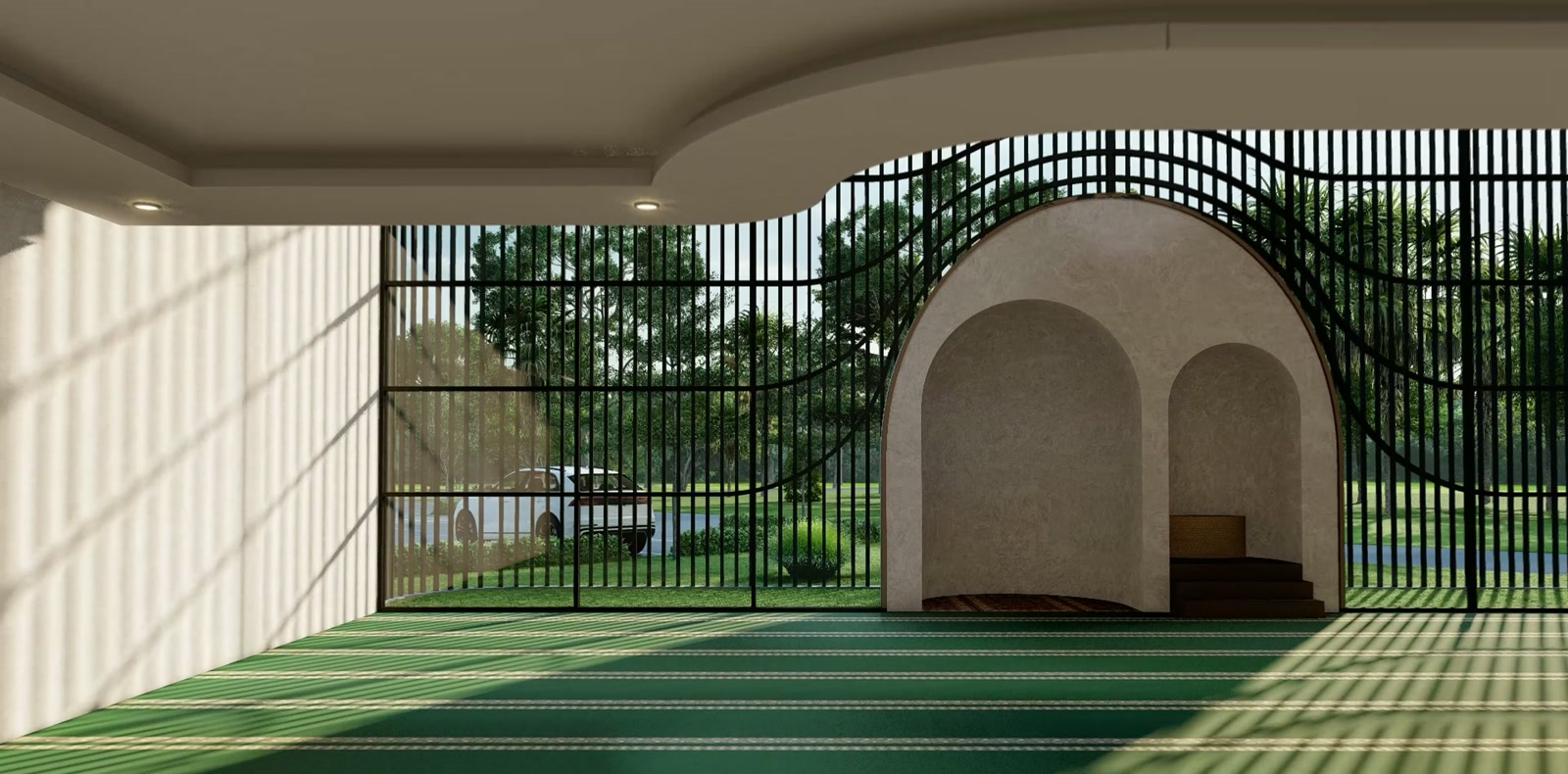 The future Al-Itqan prayer hall
